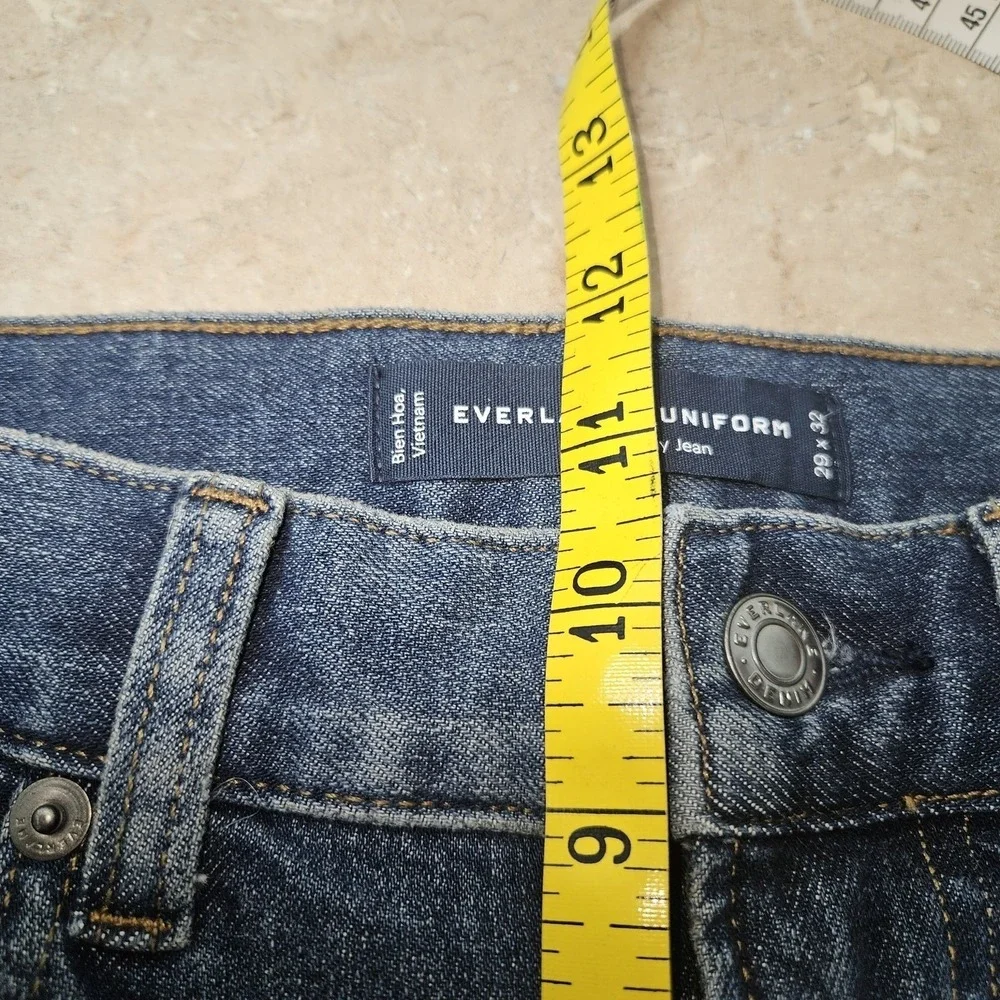 New‎ Everlane The Skinny Jean Men 29x32 Blue Stretch Slim Preppy Normcore Bloke
